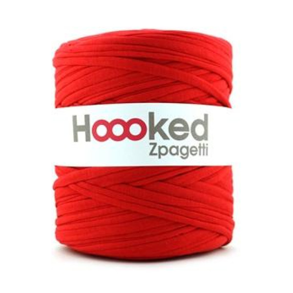 Hoooked Zpagetti - Fettuccia per Uncinetto - Rosso